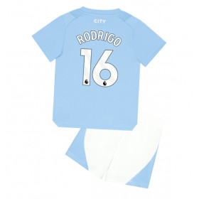 Manchester City Rodri Hernandez #16 Replica Home Minikit 2023-24 Short Sleeve (+ pants)
